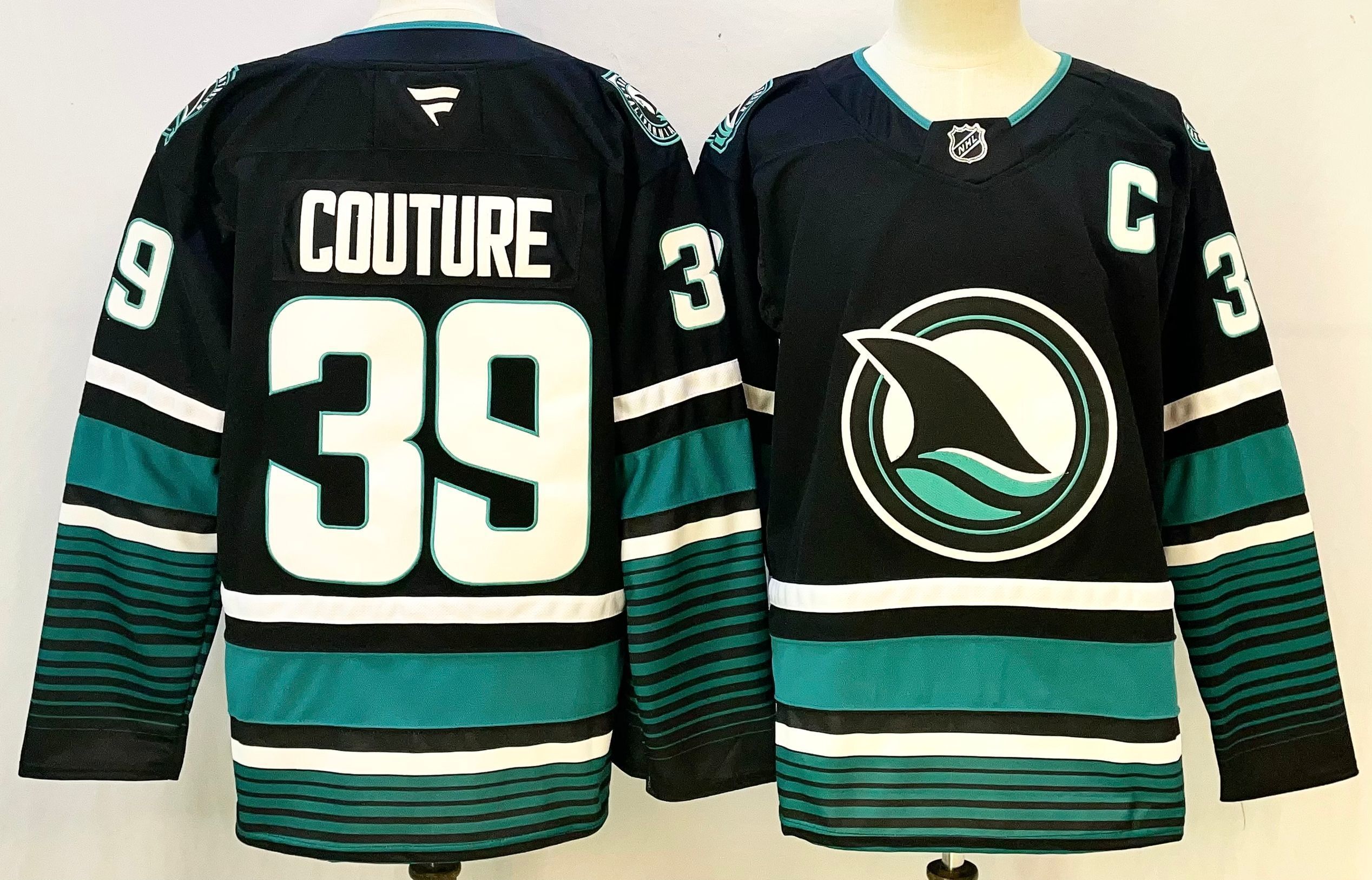 Men San Jose Sharks #39 Couture Black 2026 Adidias NHL Jersey style 001